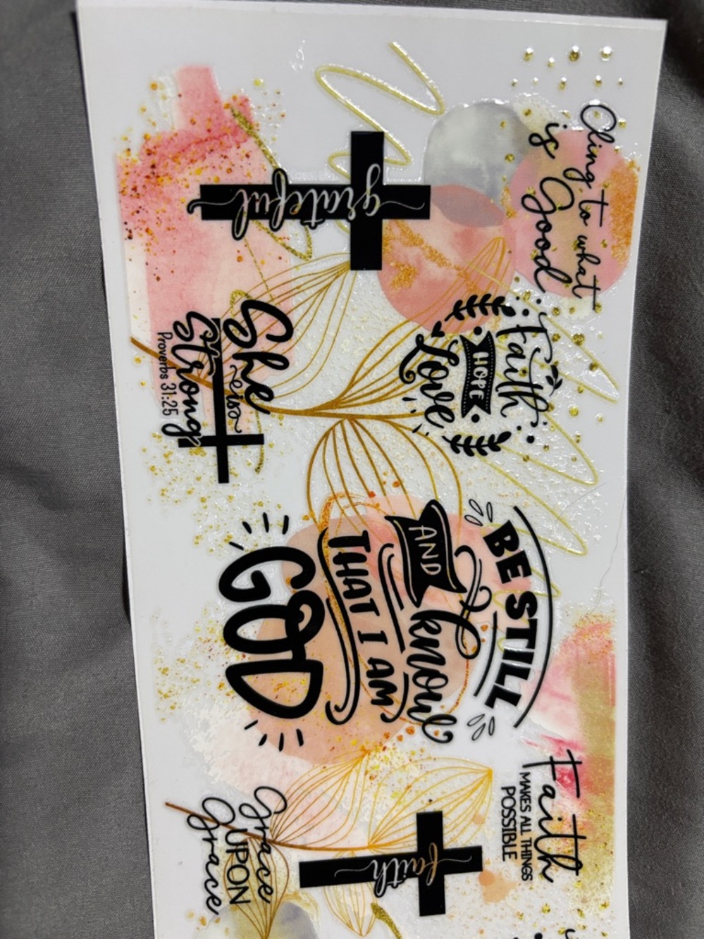 DECAL FOR CUPS - Picture 2 of 3
